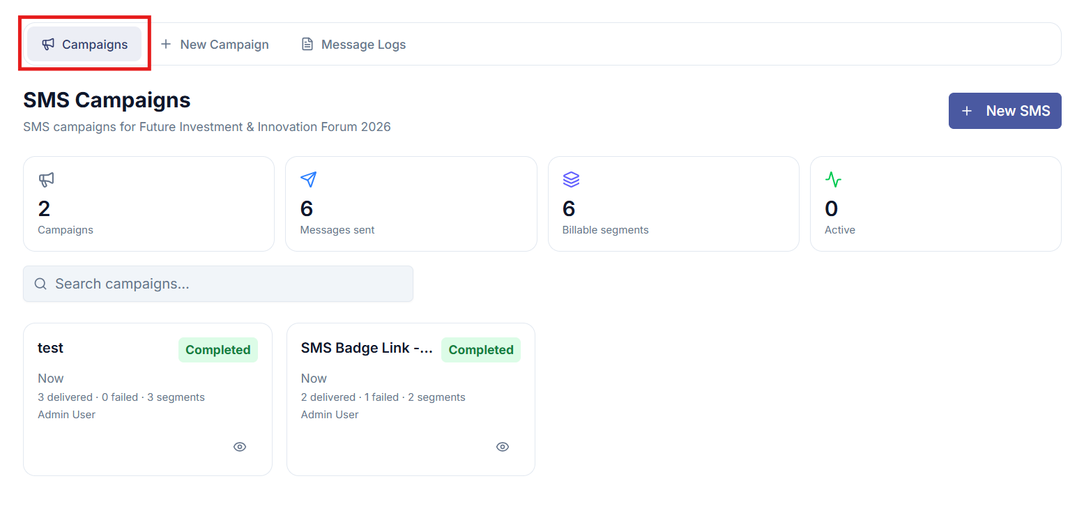 SMS Campaigns