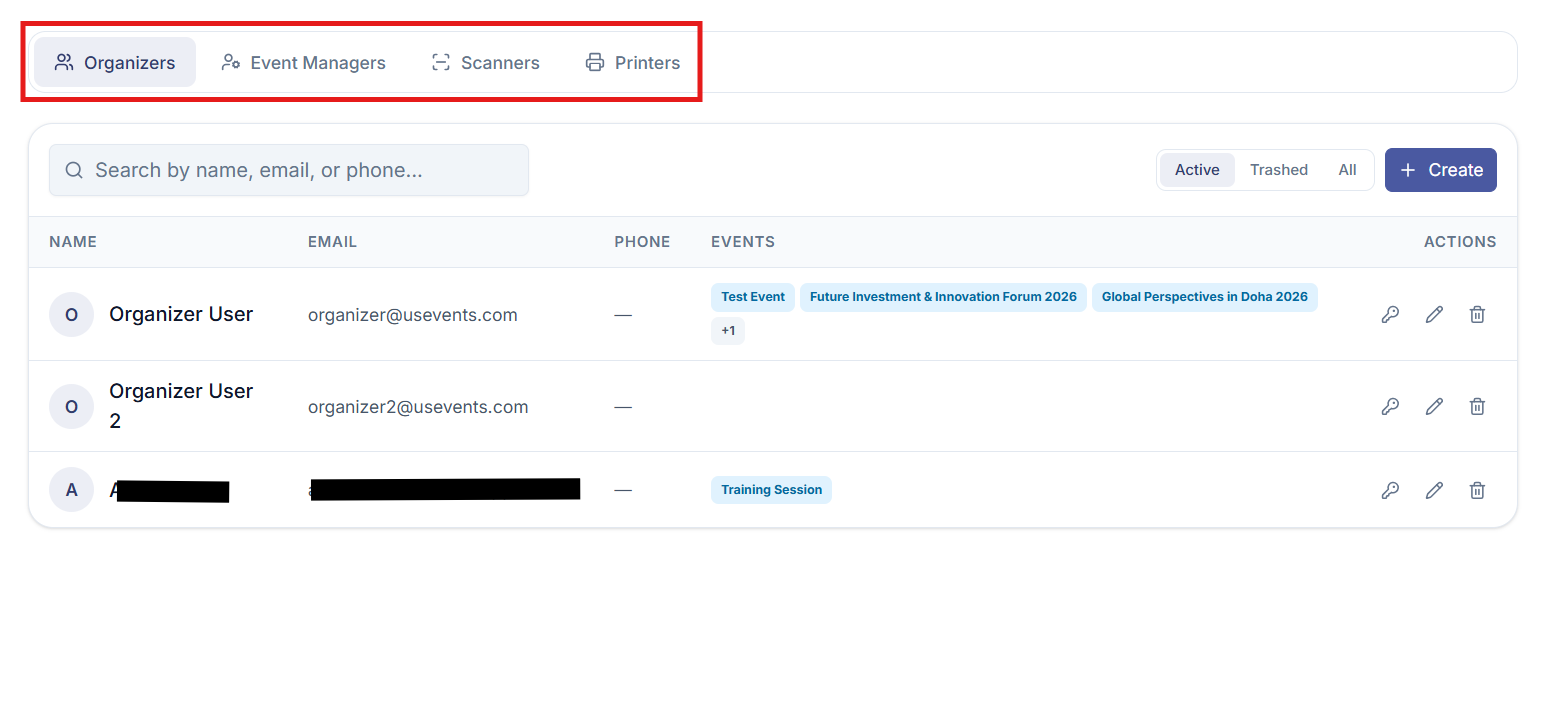 User Management